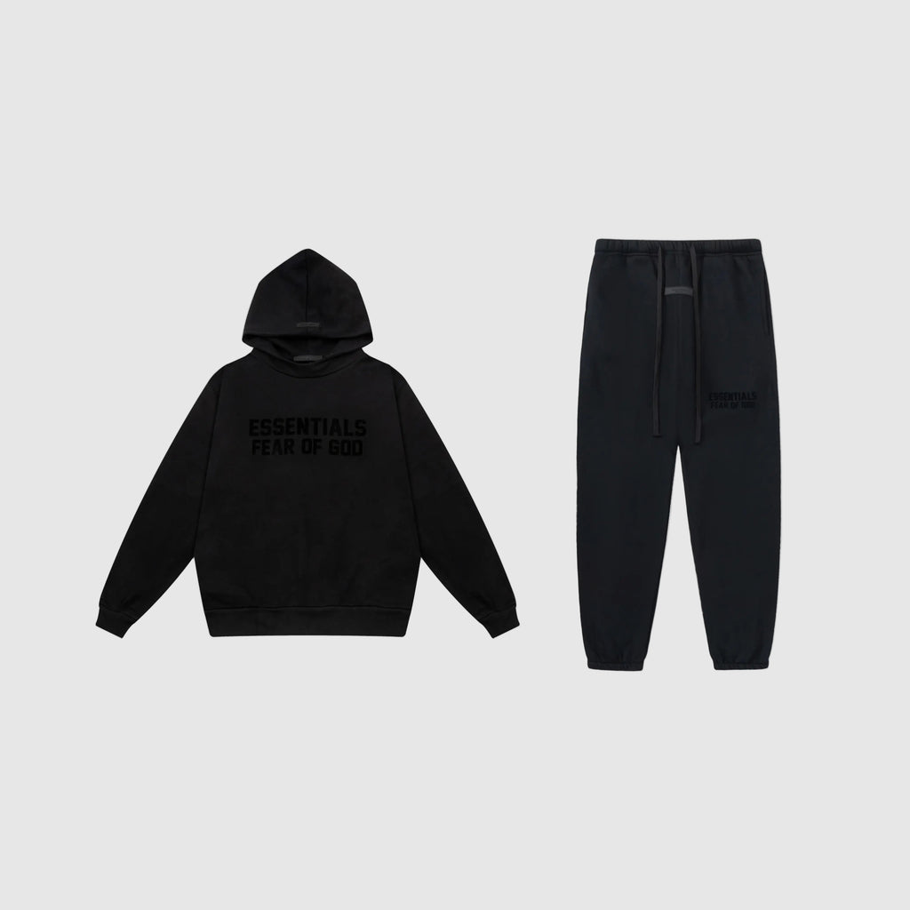ESSENTIALS Clothing Black Tracksuit