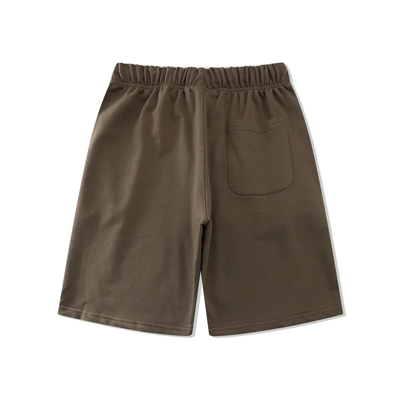 Essentials Clothing Tobacco Brown Short