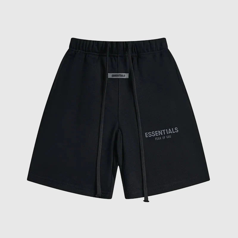 Essentials amber casual shorts by Fear of God back view
