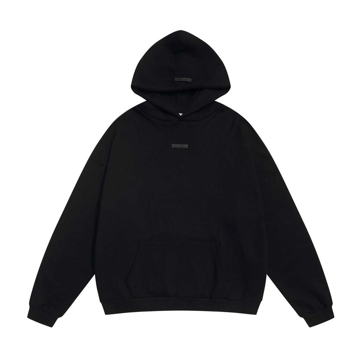 Black Essentials Tracksuit Pullover