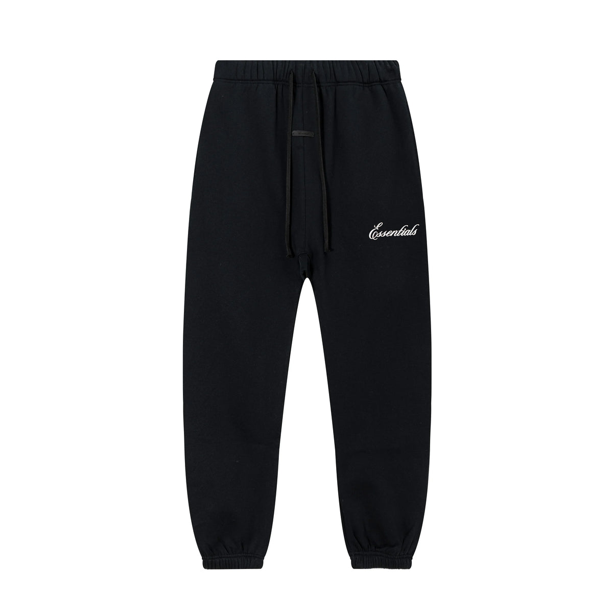 Black Essentials Tracksuit Pullover