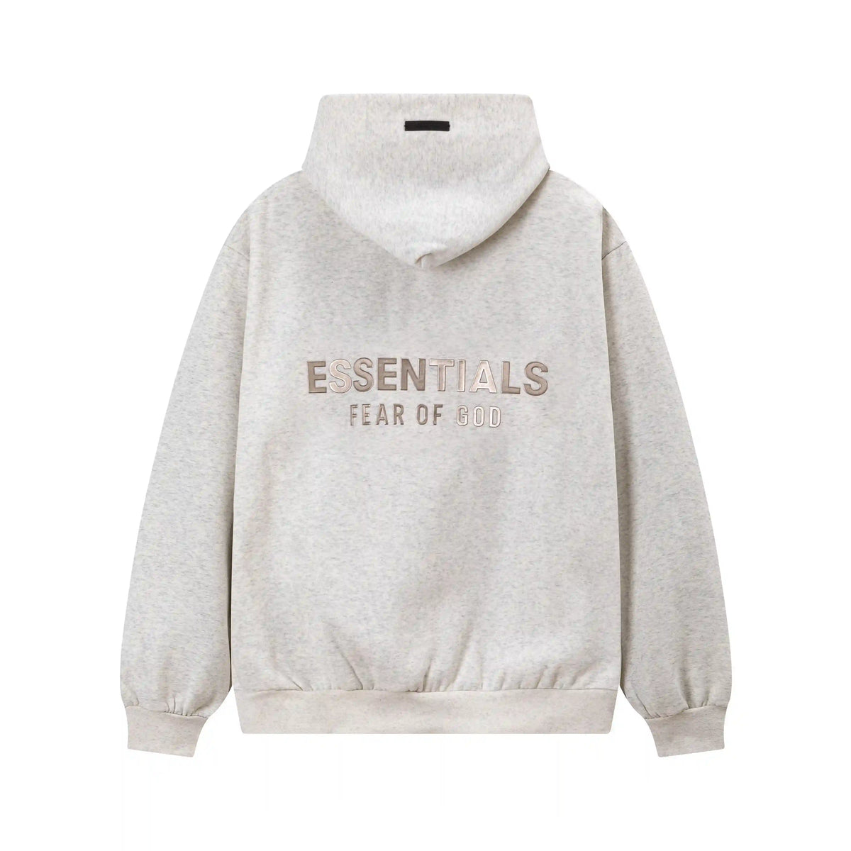 Light Heathered Oatmeal Essentials Tracksuit Pullover
