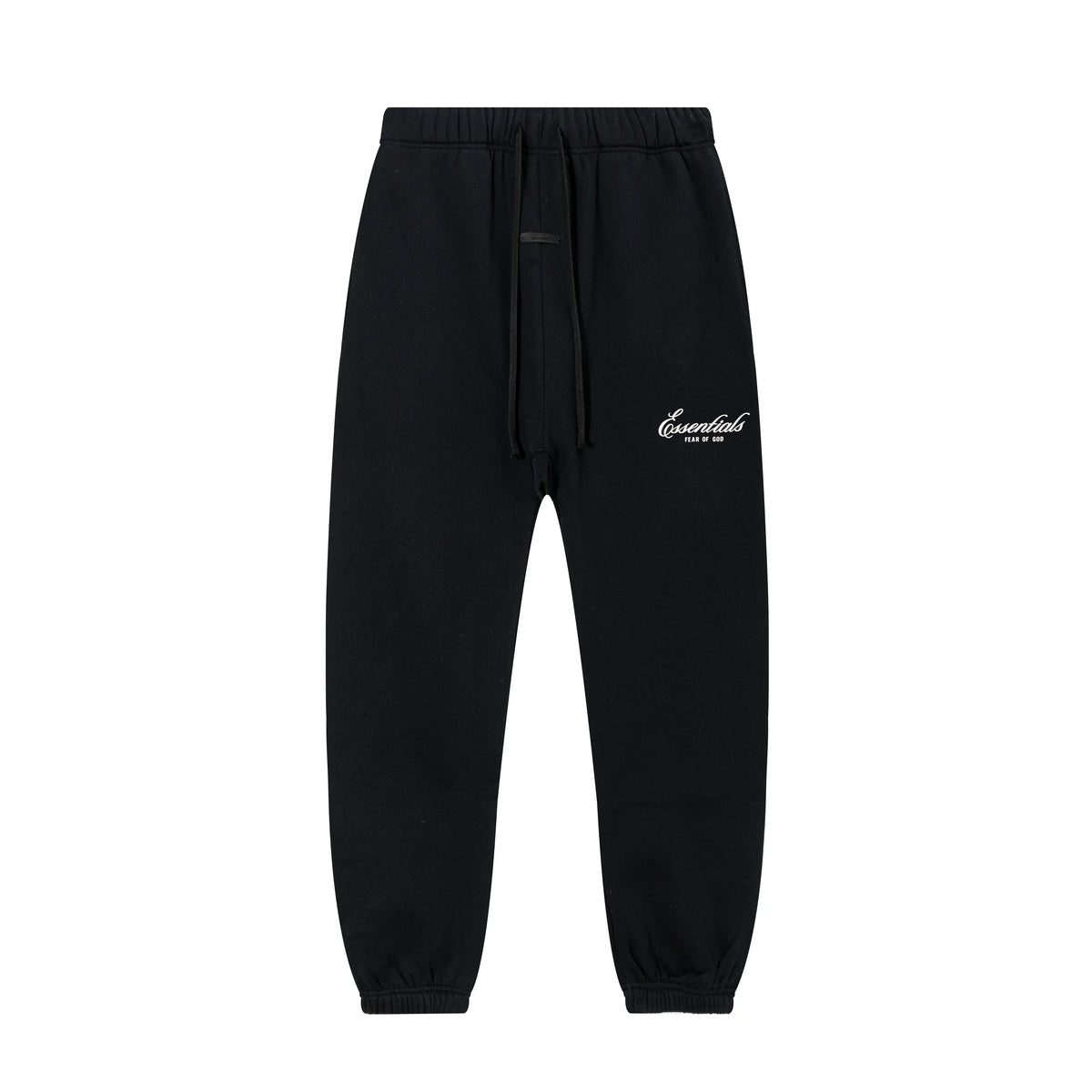 Black Essentials Tracksuit Pullover