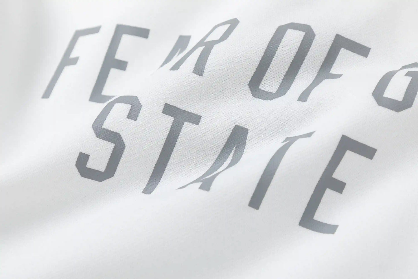 Fear of God Essentials Cloud Dance hoodie hood label detail