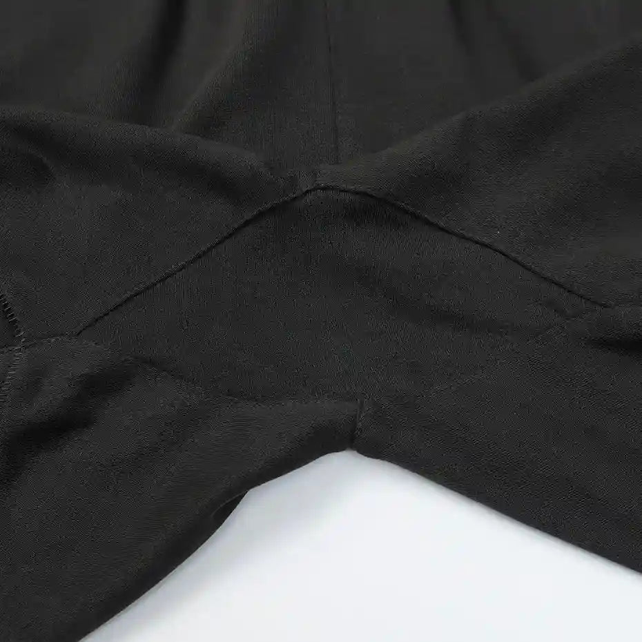 Essentials Black fleece shorts front view – Fear of God