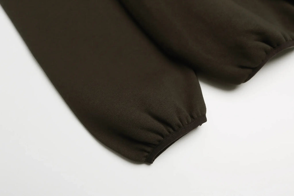 ESSENTIALS Clothing Fear Of God Adidas Brown Hoodie