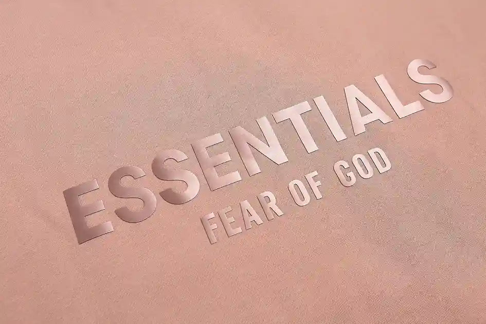 Fear of God ESSENTIALS Pink Hoodie