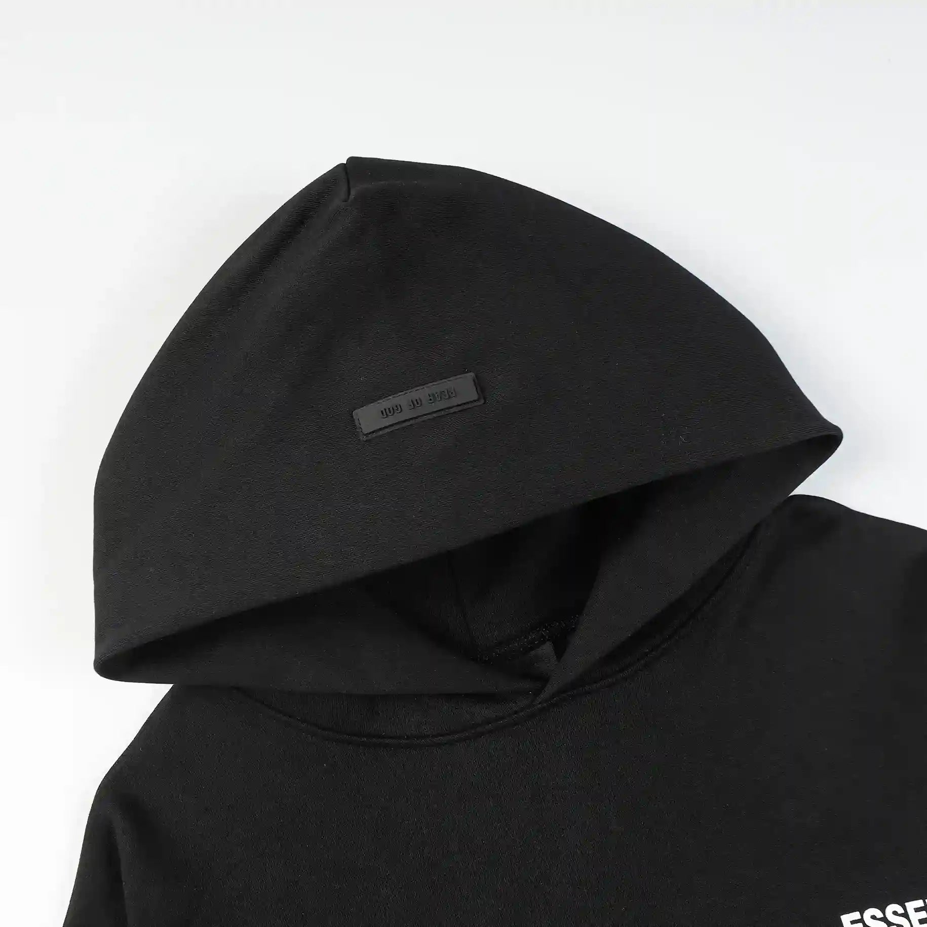 ESSENTIALS Clothing Black Hoodie