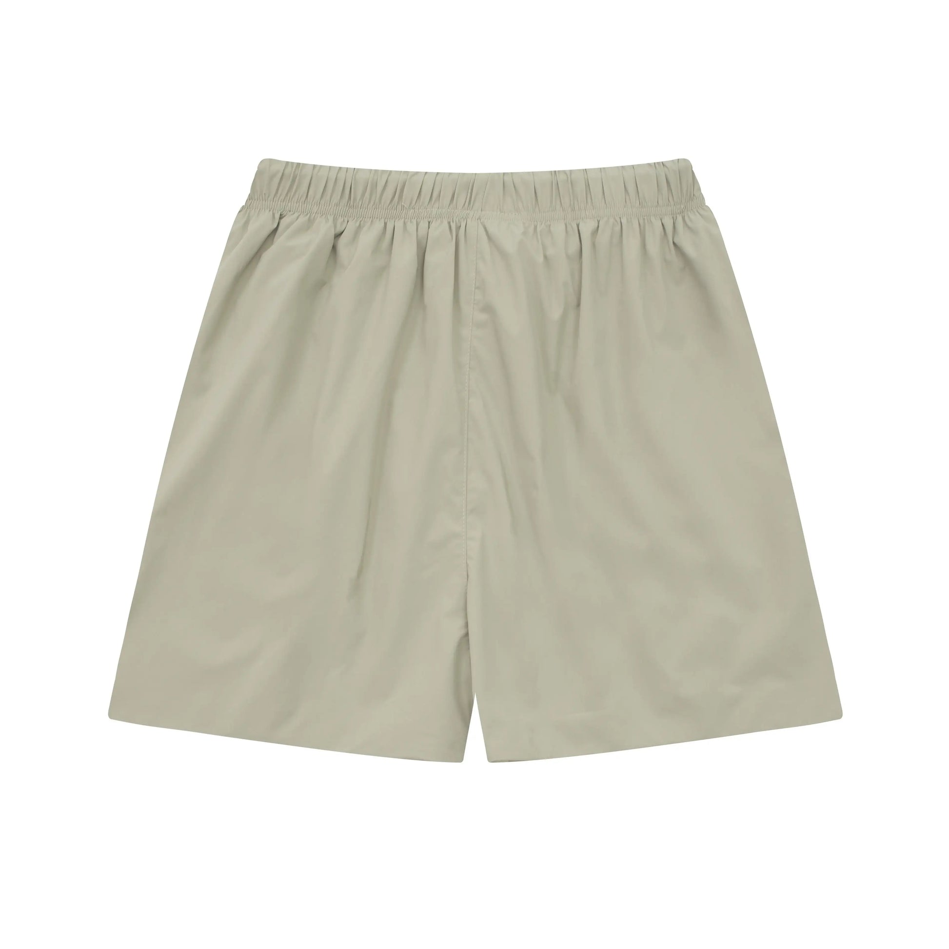 Essentials Fear of God heather grey shorts with elastic drawstring waistband and side pockets