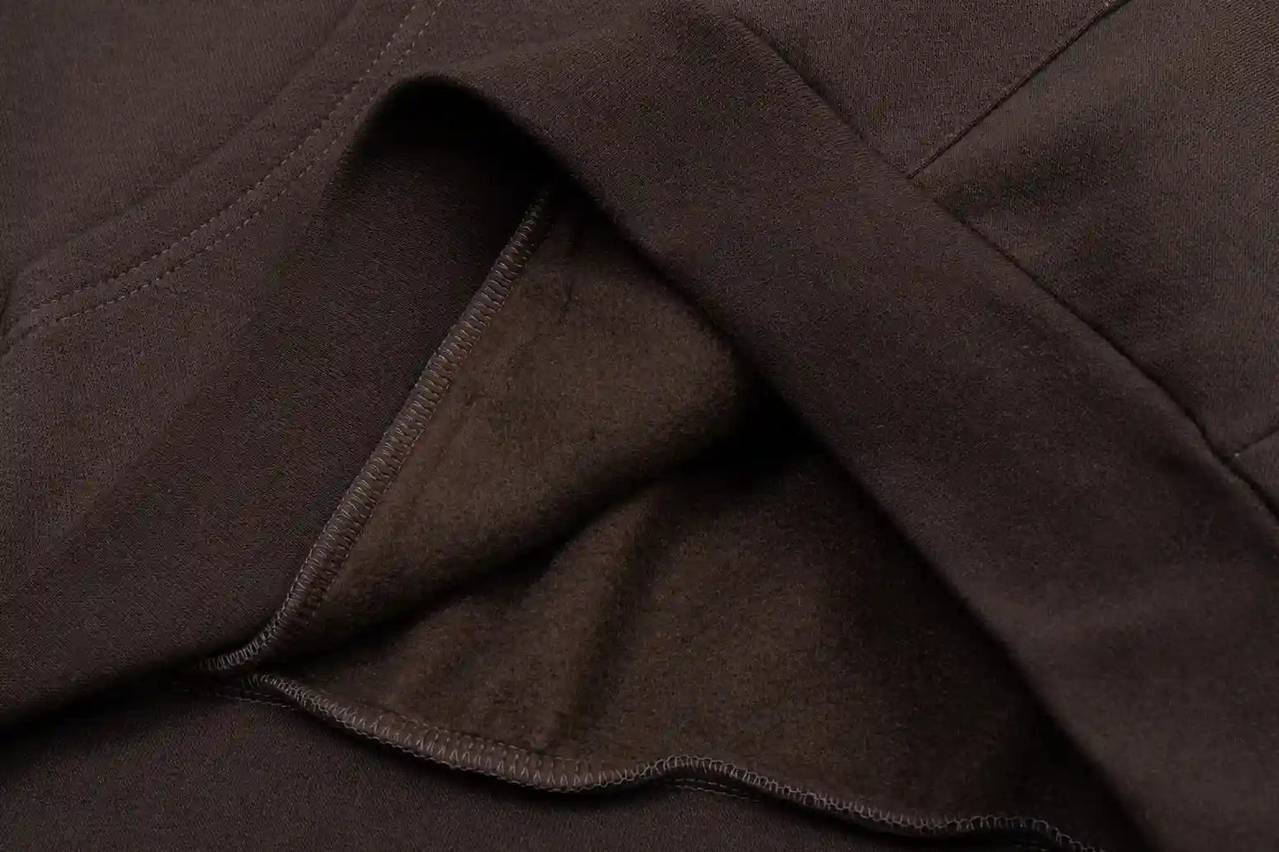 Fear of God ESSENTIALS Dark Brown Hoodie
