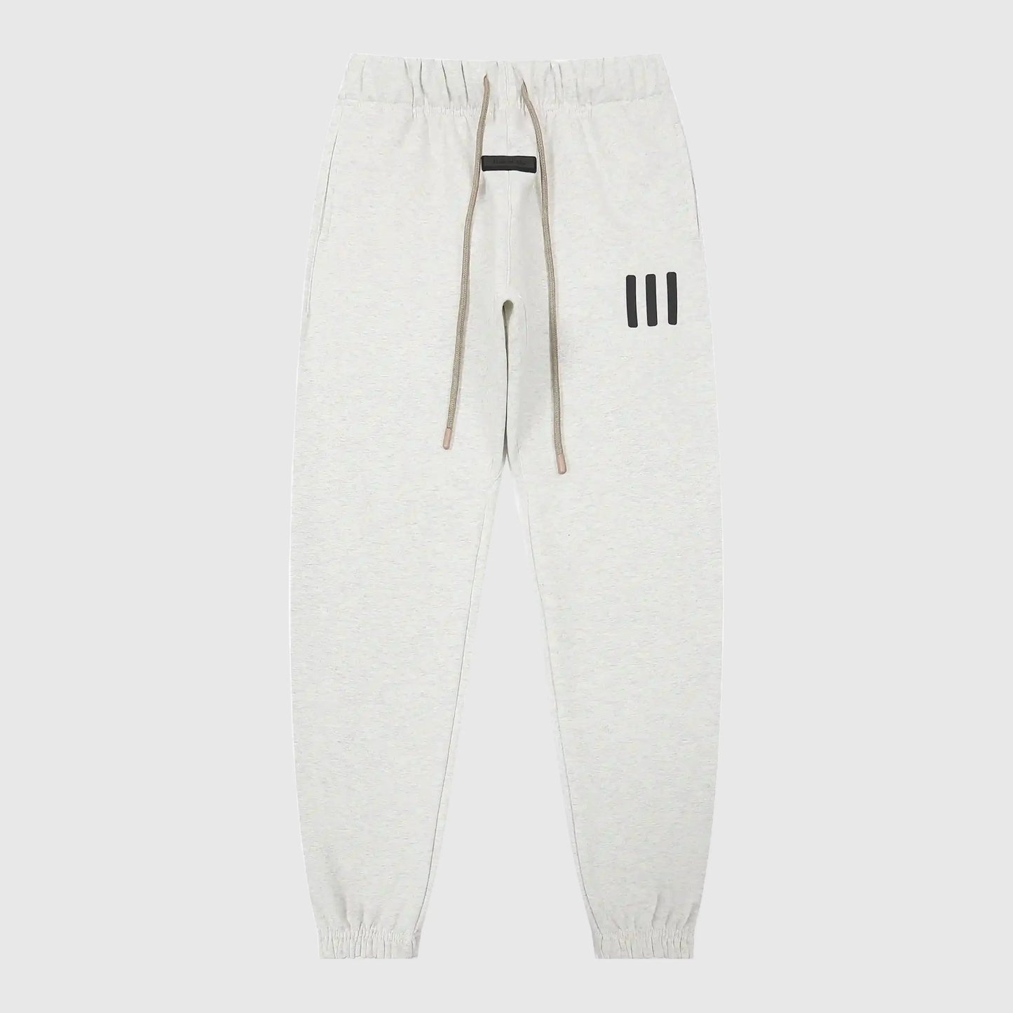 Essentials cloud dance streetwear sweatshirt sweatpants by Fear of God front view