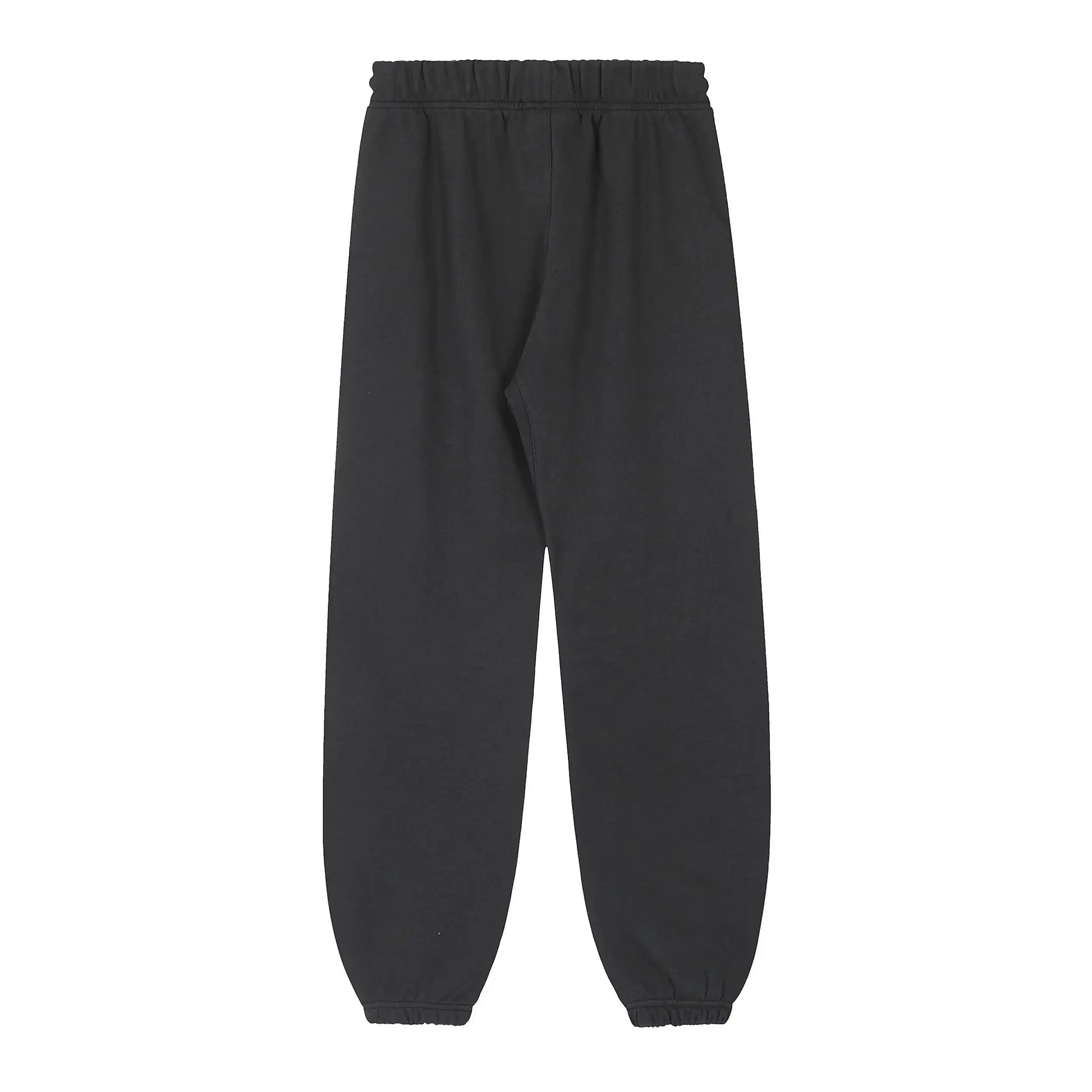Essentials Black Hoodie Set front view – Fear of God matching set
