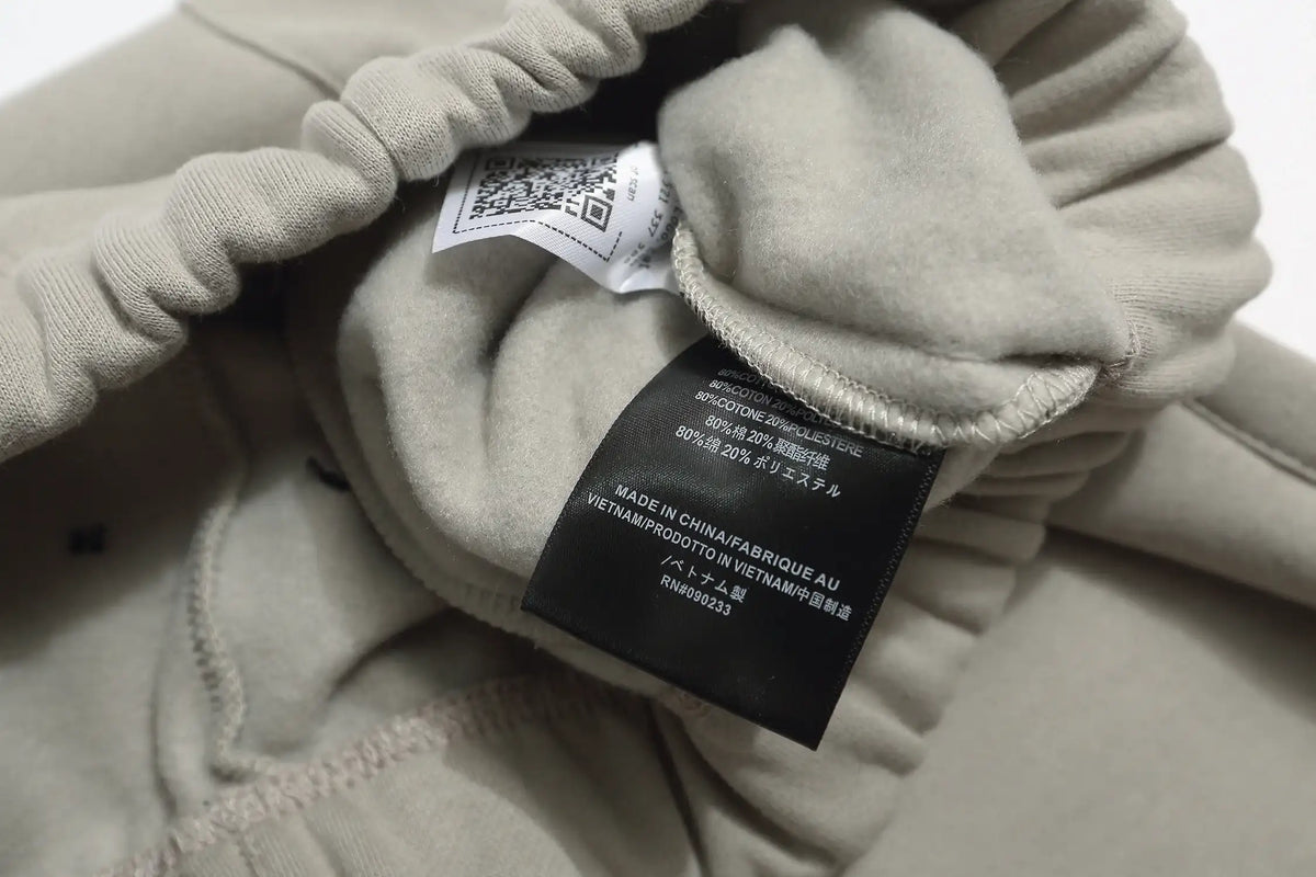 Cement Gray Essentials Tracksuit Pullover
