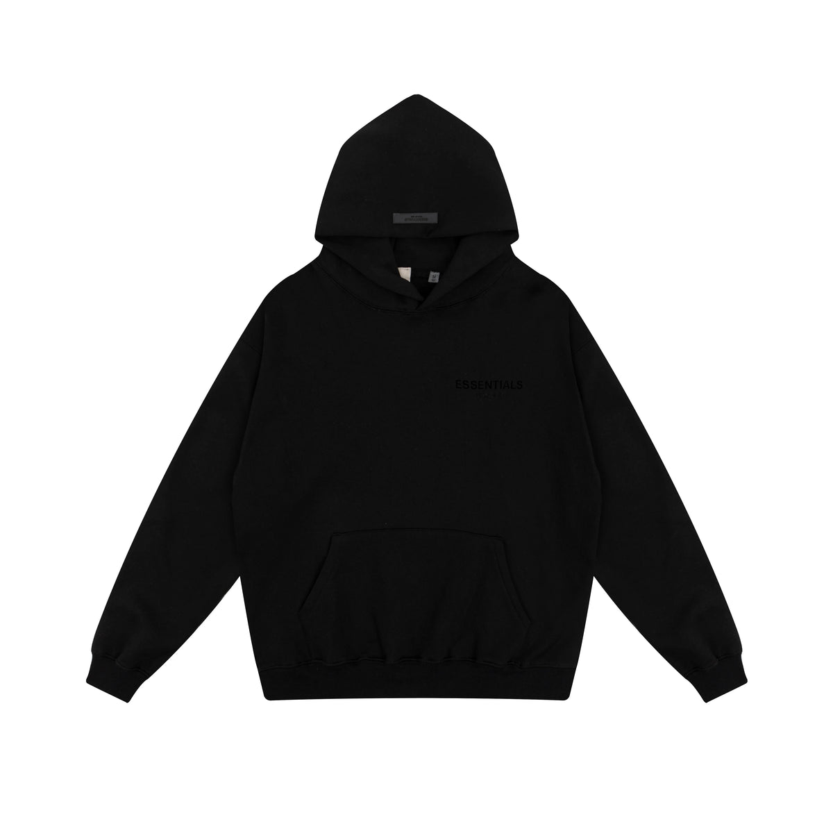 Black Essentials Tracksuit Pullover