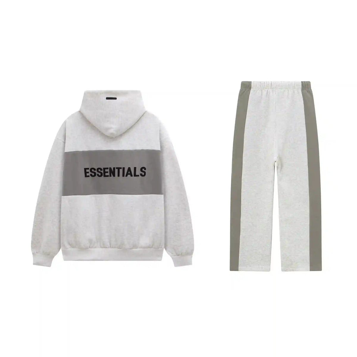Essentials Tracksuit Pullover in Light Heathered Oatmeal