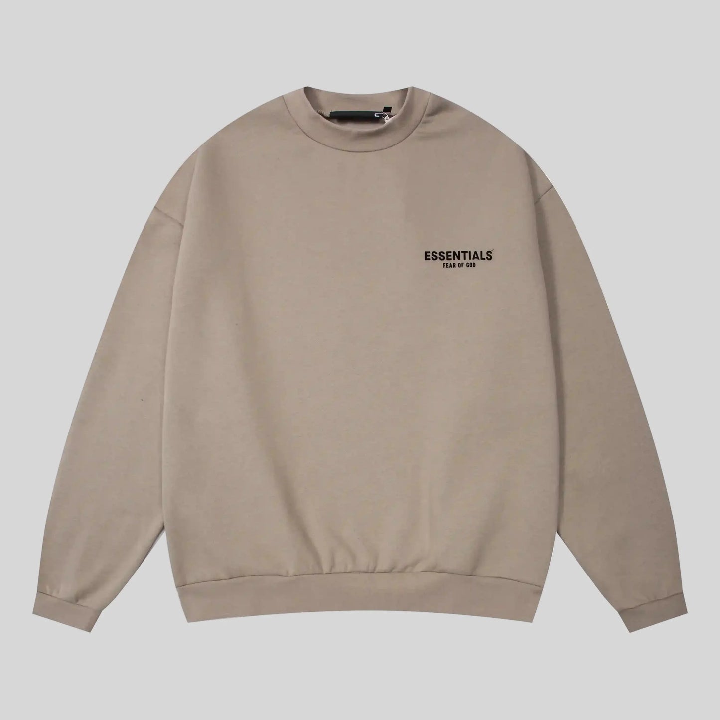 essentials sandrift sweatshirt relaxed fit streetwear