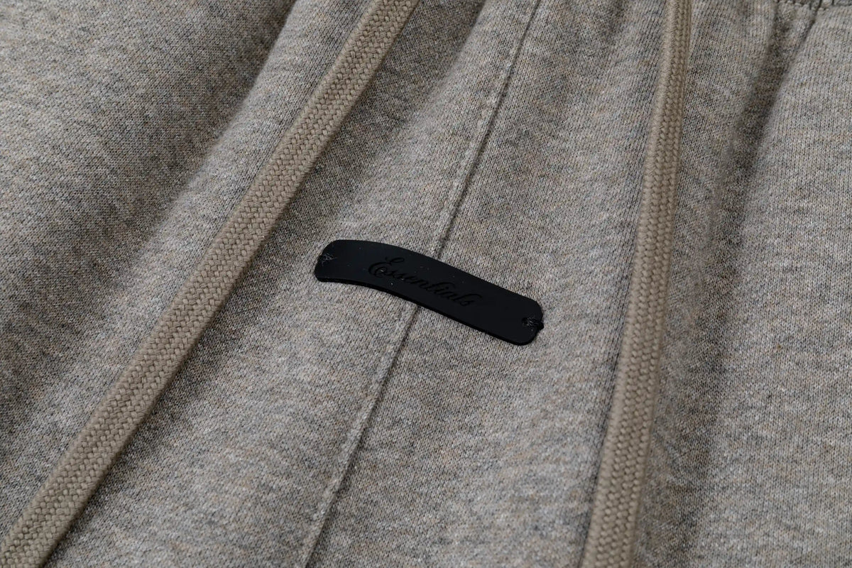 Essentials Sweatpants in Gray Stone with Script Logo