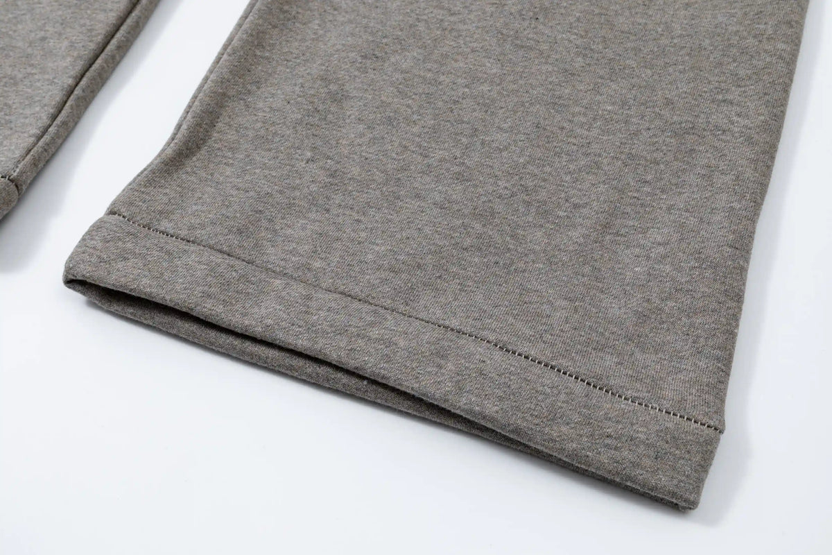 Essentials Sweatpants in Gray Stone with Script Logo