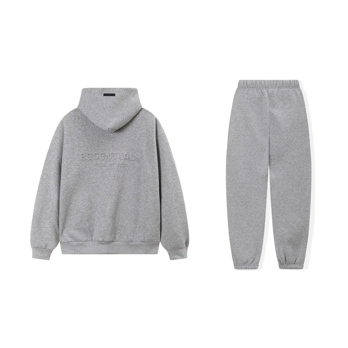 Cloudy Gray Essentials Tracksuit Pullover