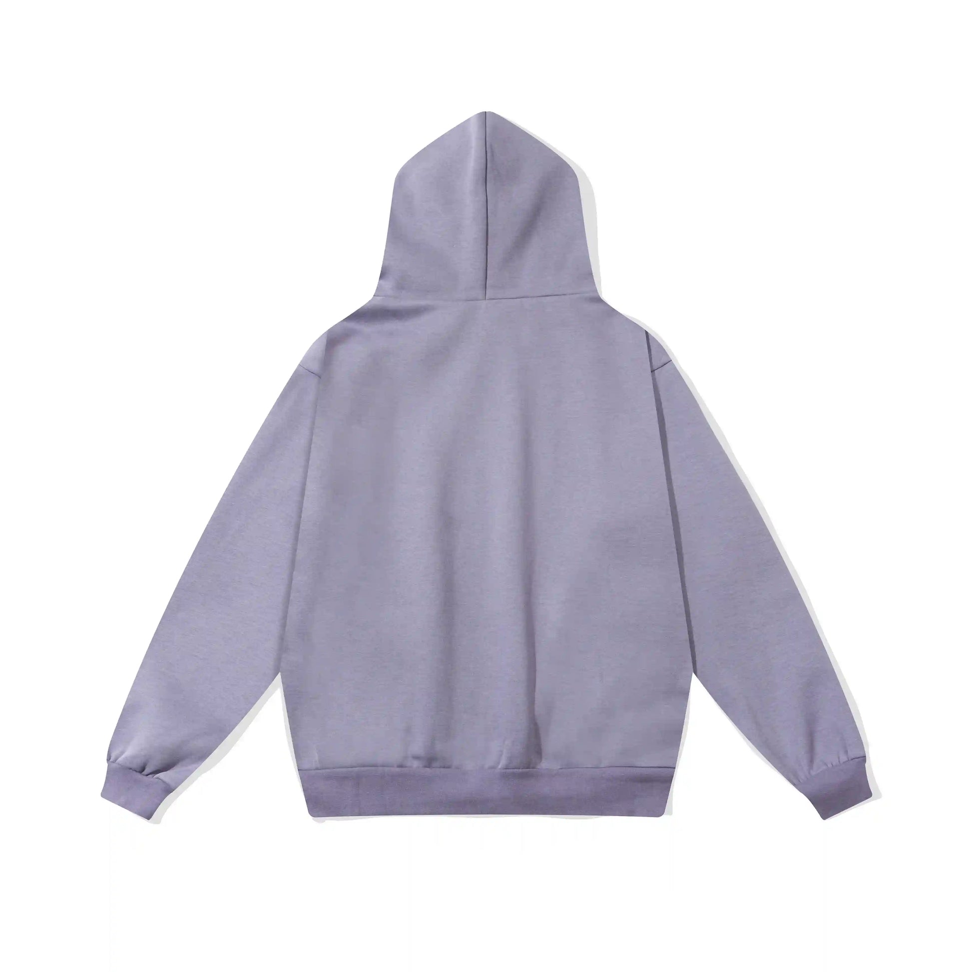 essentials pastel purple hoodie soft fleece pullover casual
