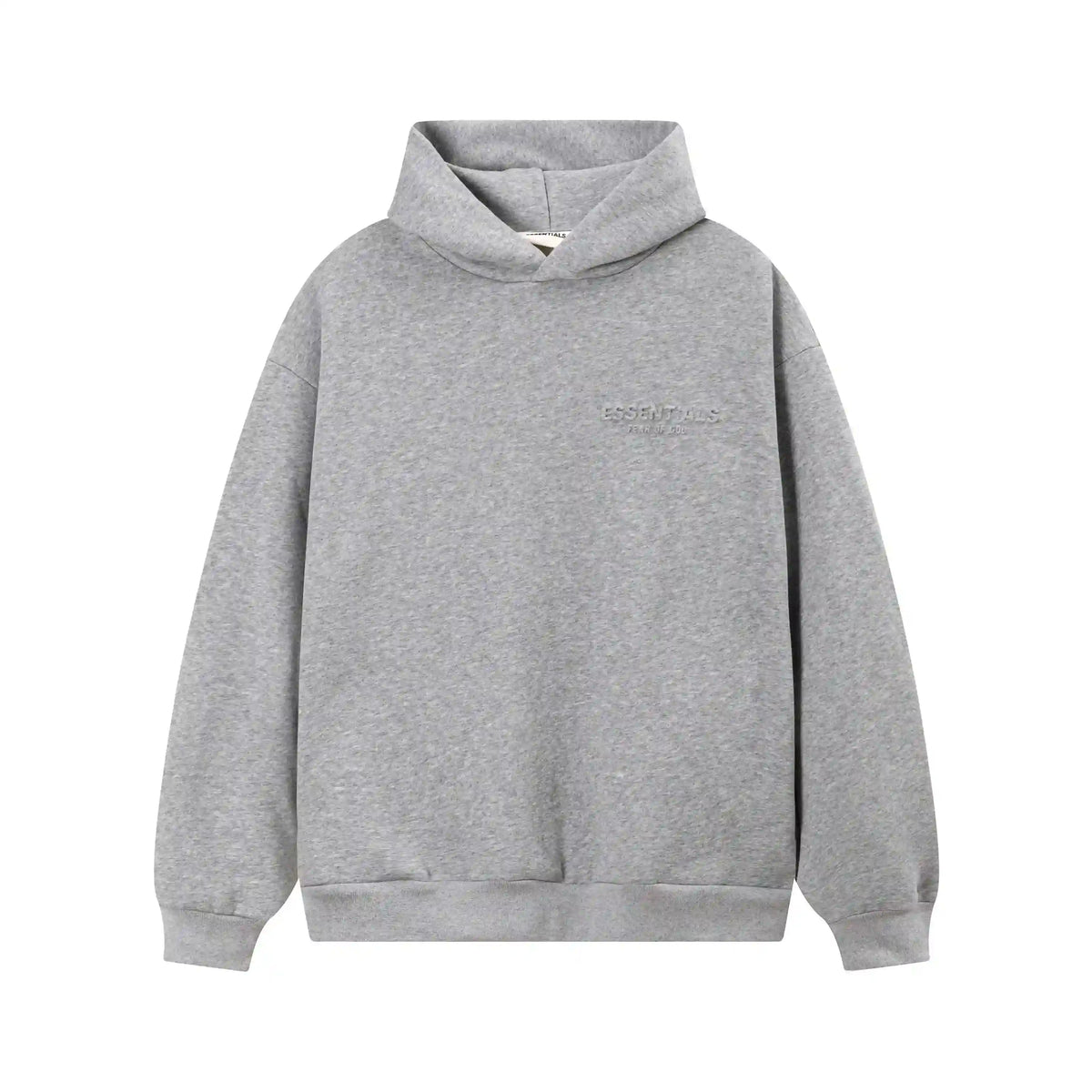 Cloudy Gray Essentials Tracksuit Pullover