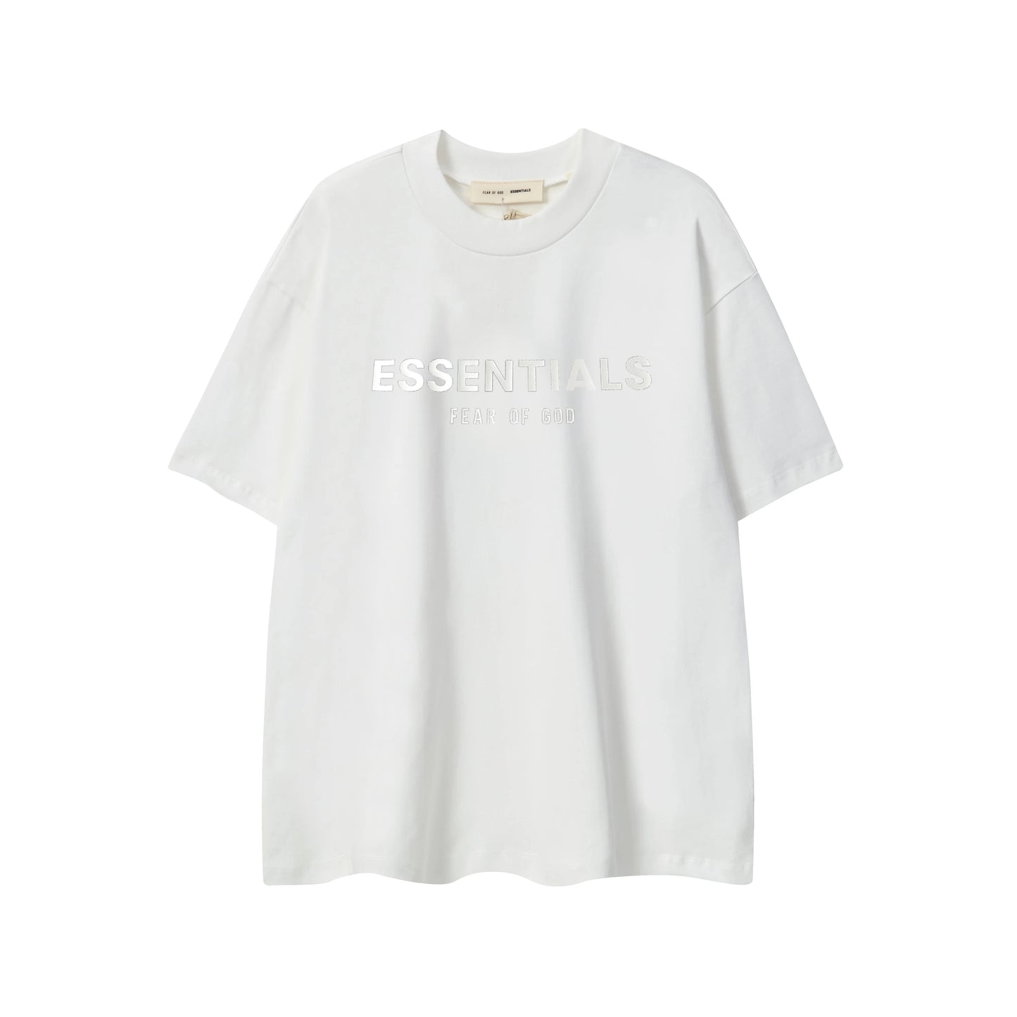 ESSENTIALS White 90s Crewneck T-Shirt