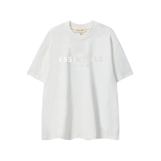 ESSENTIALS White 90s Crewneck T-Shirt
