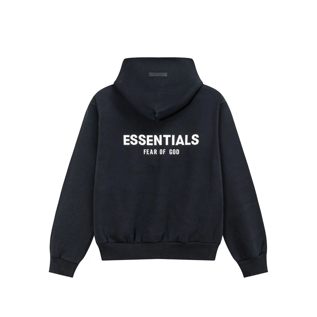 Black Essentials Tracksuit Pullover