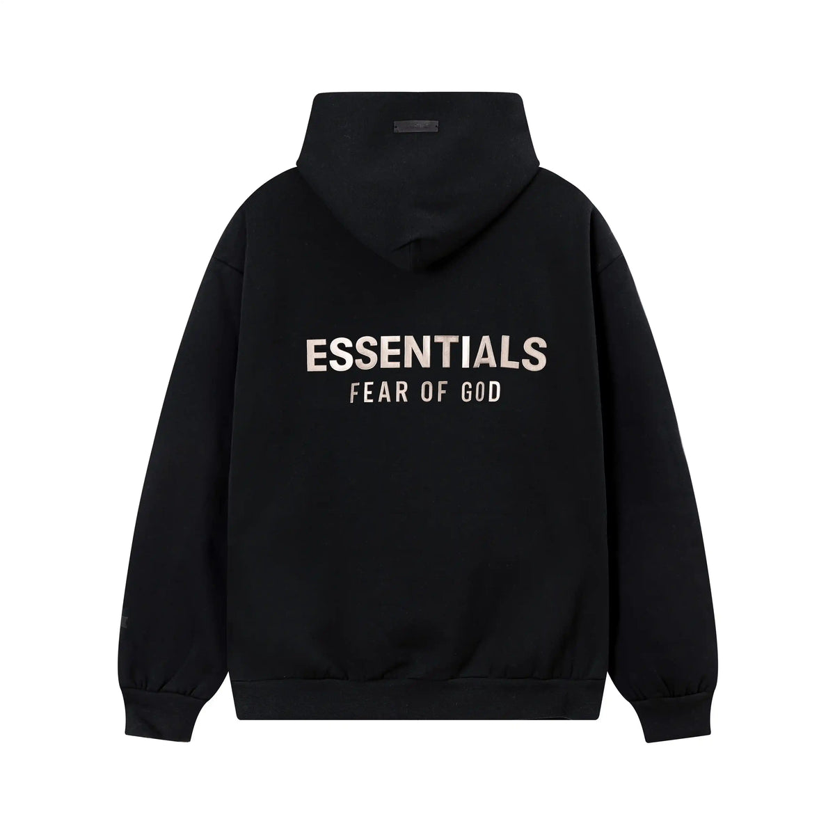 Black Essentials Tracksuit Pullover