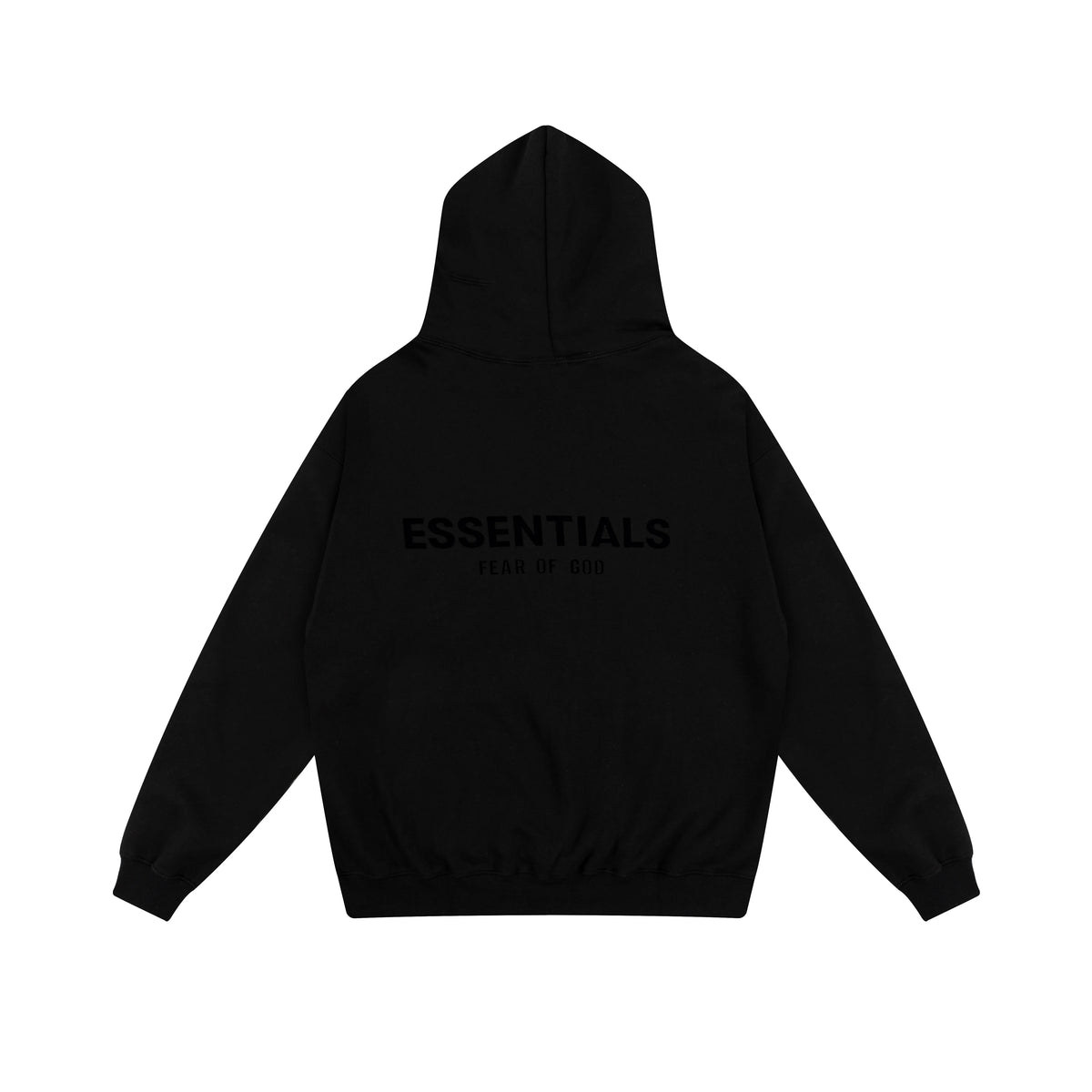 Black Essentials Tracksuit Pullover