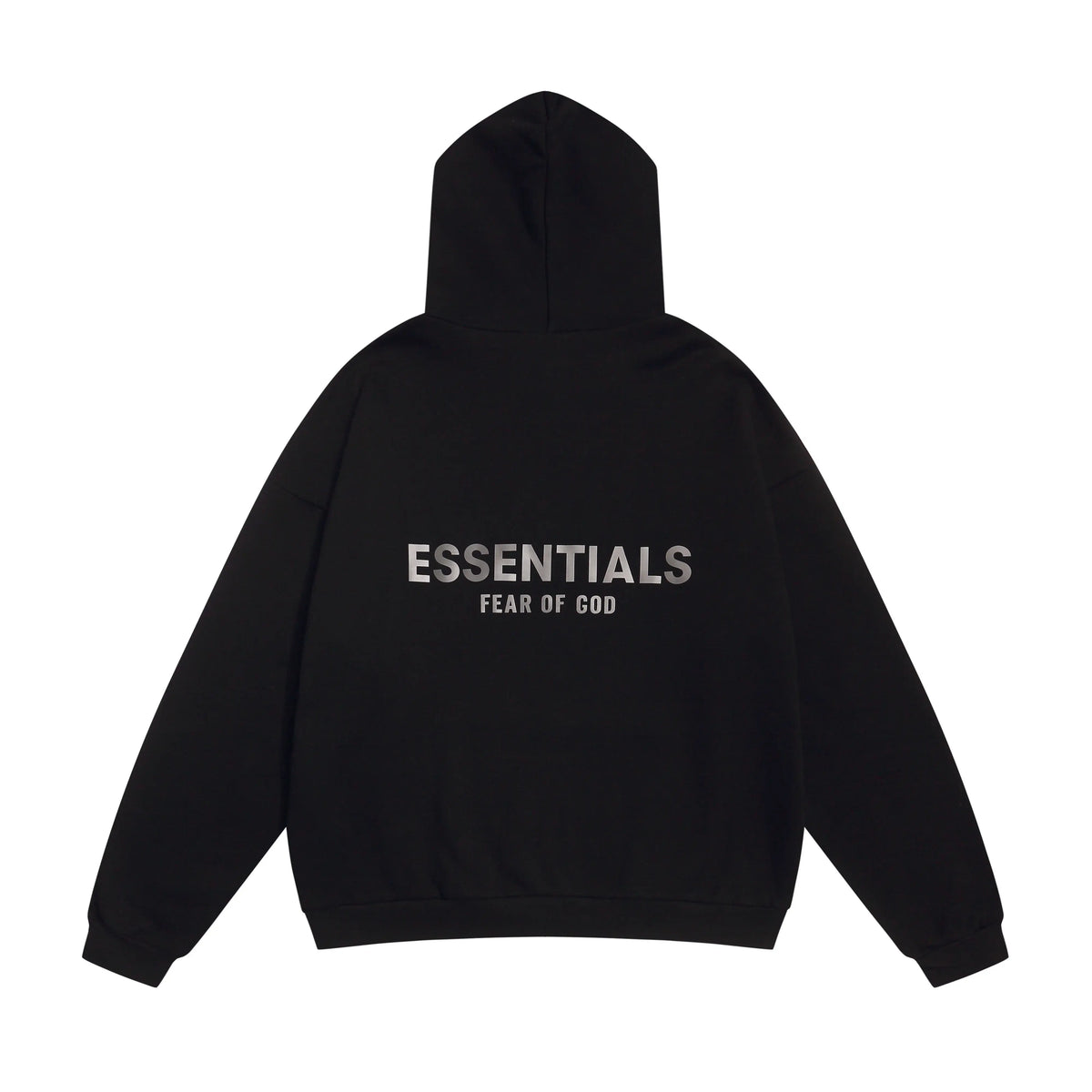 Black Essentials Tracksuit Pullover