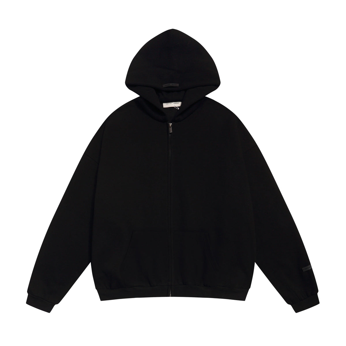 Black Essentials Tracksuit Pullover