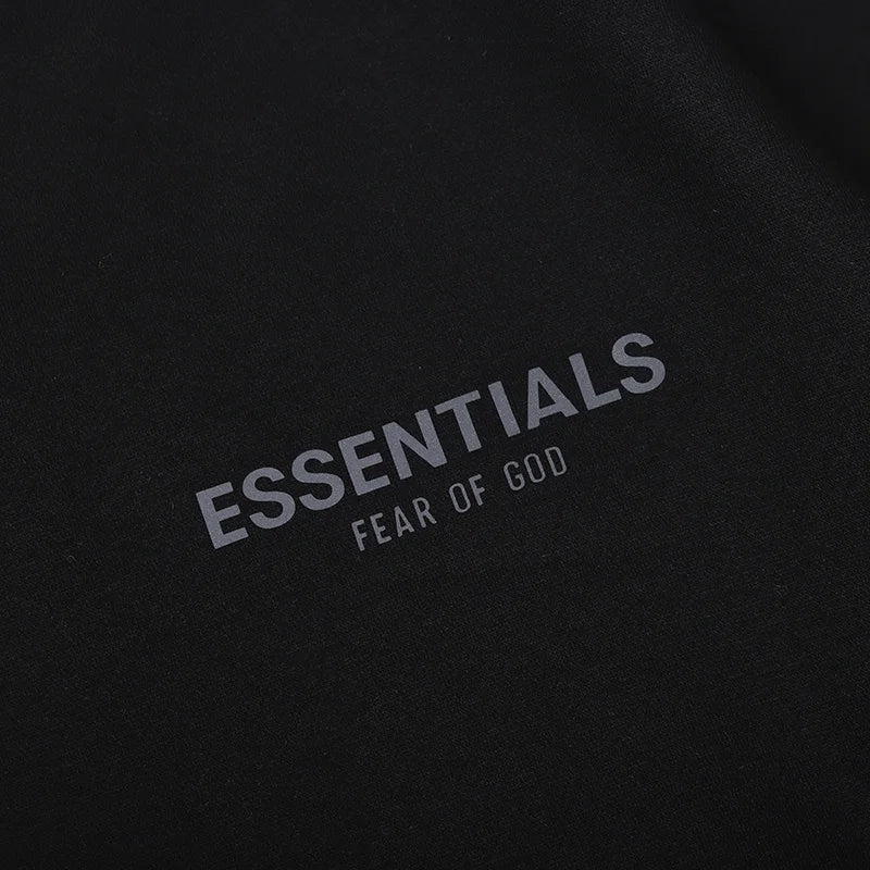 Black Essentials Sweatshirt, Everyday Crewneck