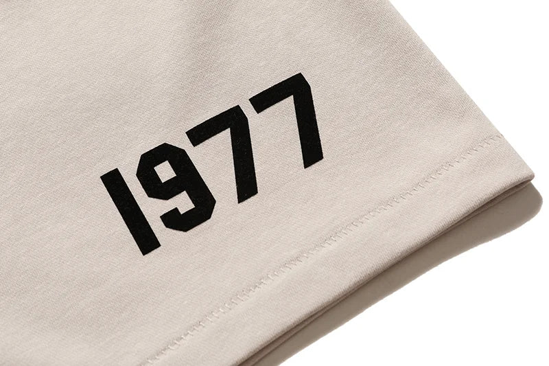 Essentials Clothing Oatmeal Short