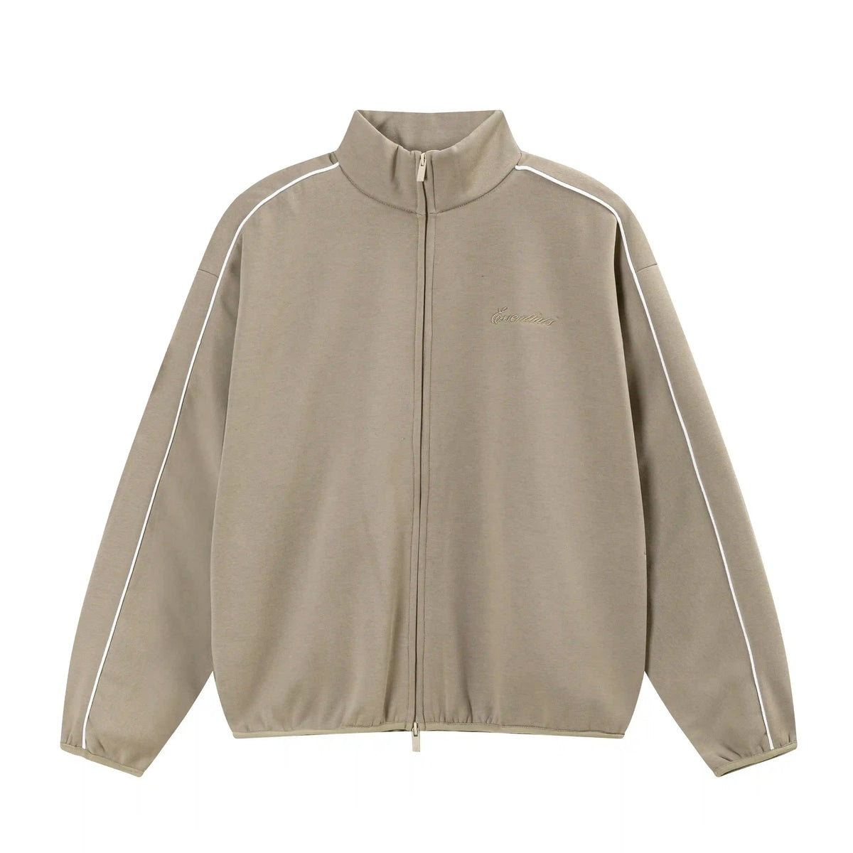 Fear of God ESSENTIALS Gold Brown Modern Fleece Track Jacket