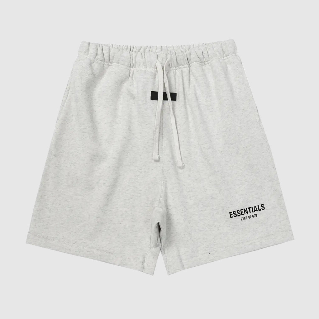 Essentials Clothing Light Heather Oatmeal Short