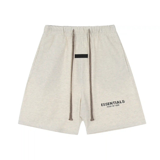 Fear of God Essentials Shorts – Ivory White Fleece