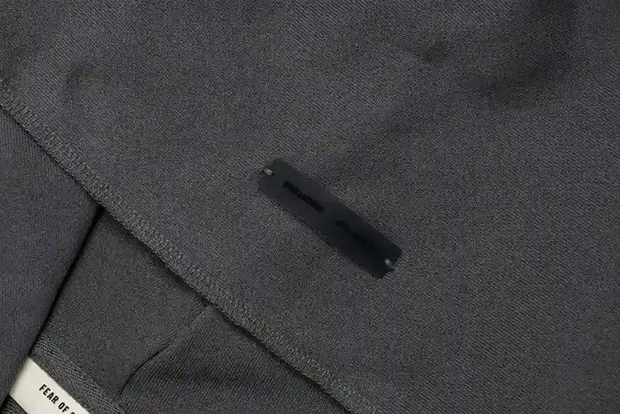 Fear of God Essentials Gray Zip-Up Hoodie | Clean Grey Full Zip Essentials Hoodie
