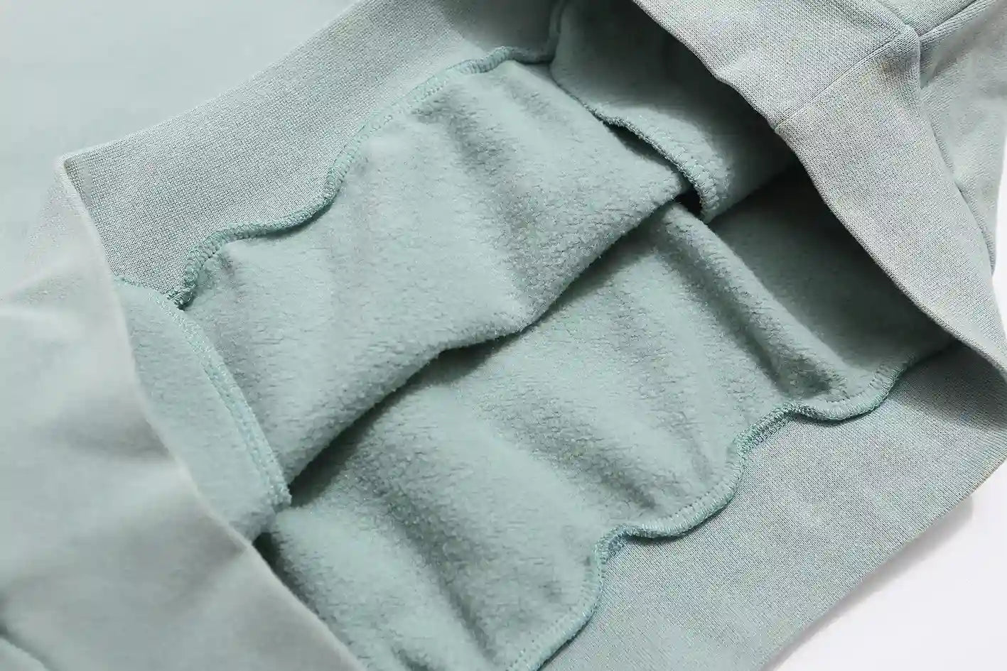 Fear of God ESSENTIALS Signature Heaven Lake Green Hoodie