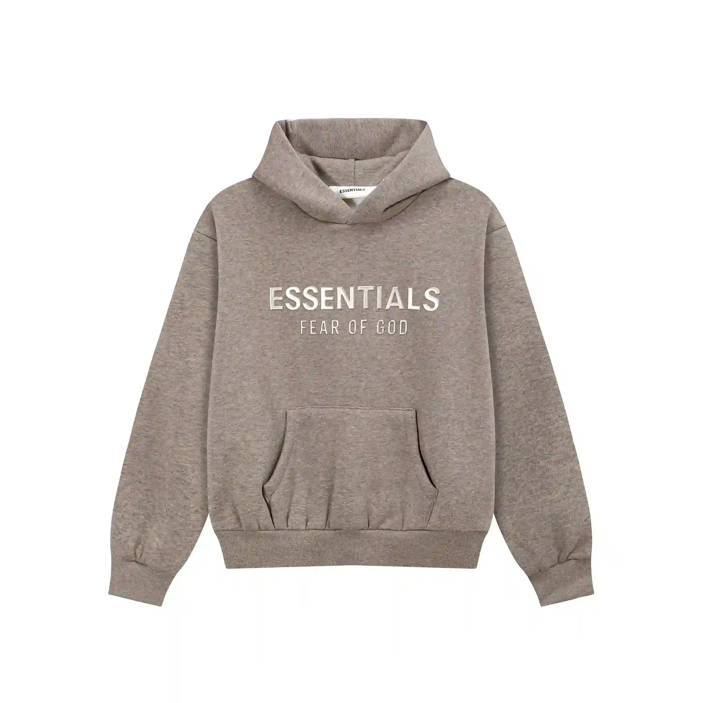 Fear of God Essentials Pale Rock Hoodie | Essentials Neutral Hoodie