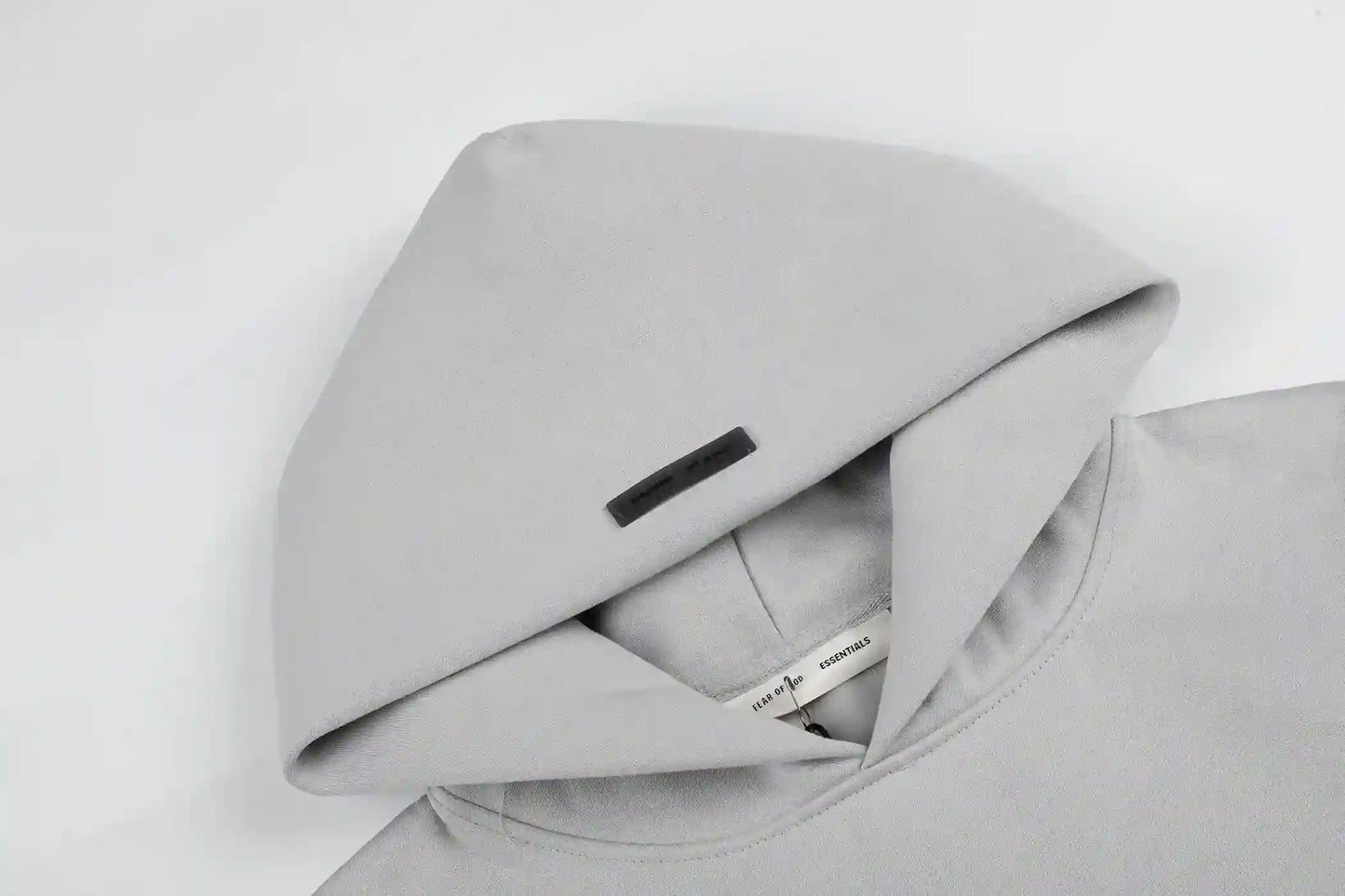 Fear of God ESSENTIALS Light Grey Hoodie Core