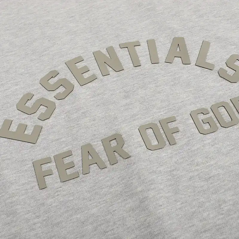 ESSENTIALS Clothing Light Heather Oatmeal Hoodie