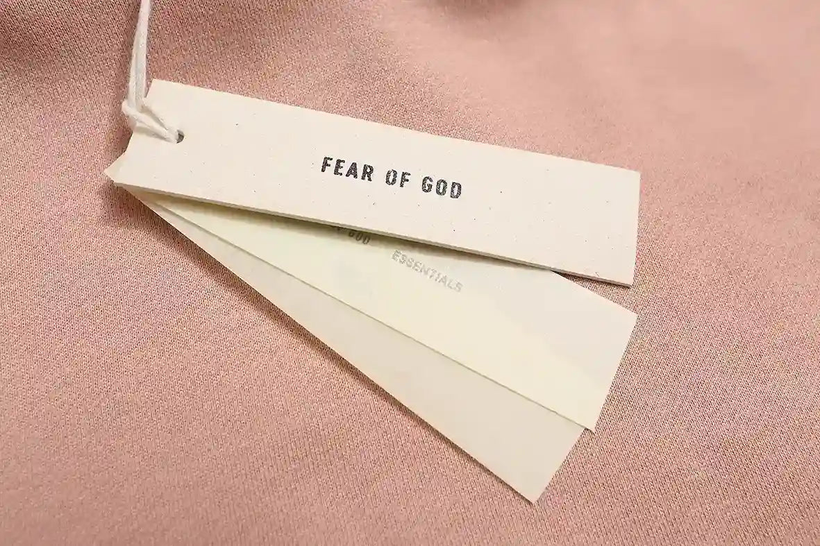 Fear of God ESSENTIALS Pink Hoodie