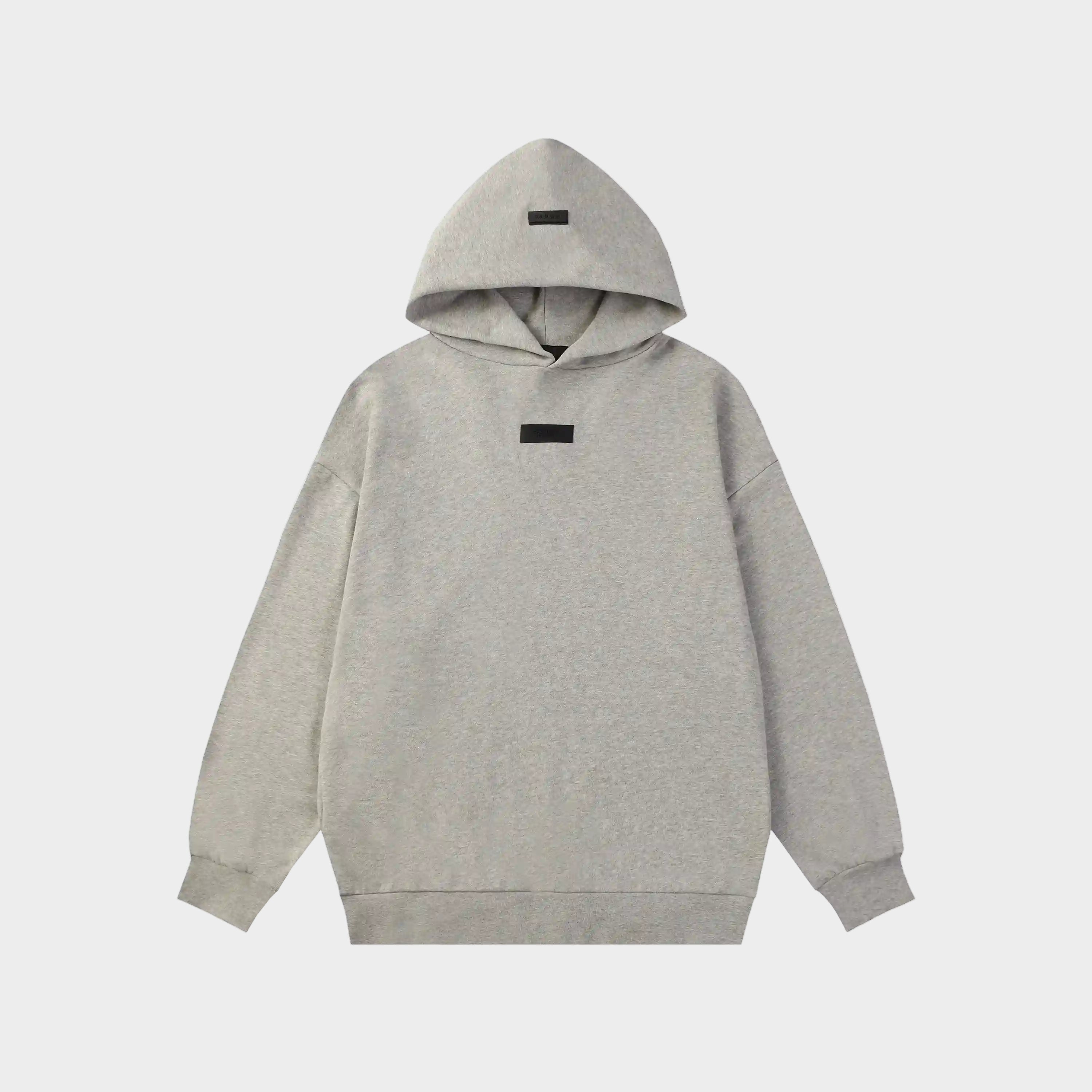 ESSENTIALS Clothing Dark Heather Oatmeal Hoodie