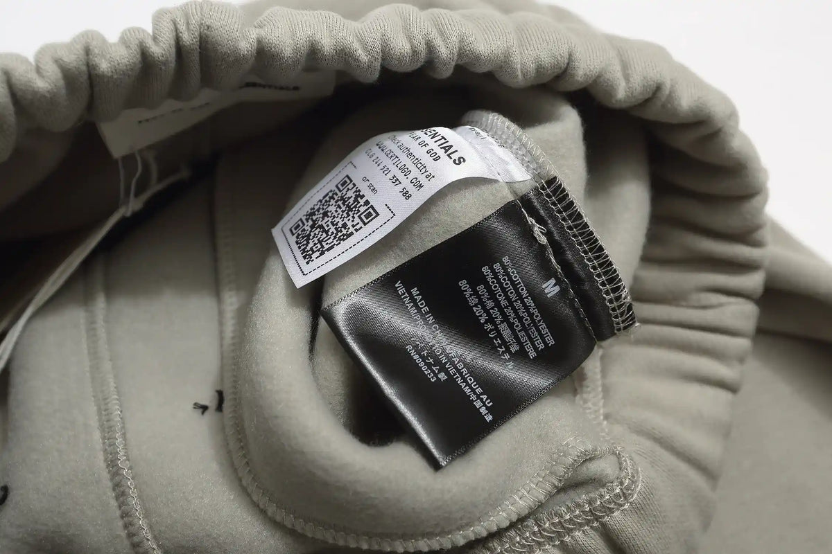 Cement Gray Essentials Tracksuit Pullover