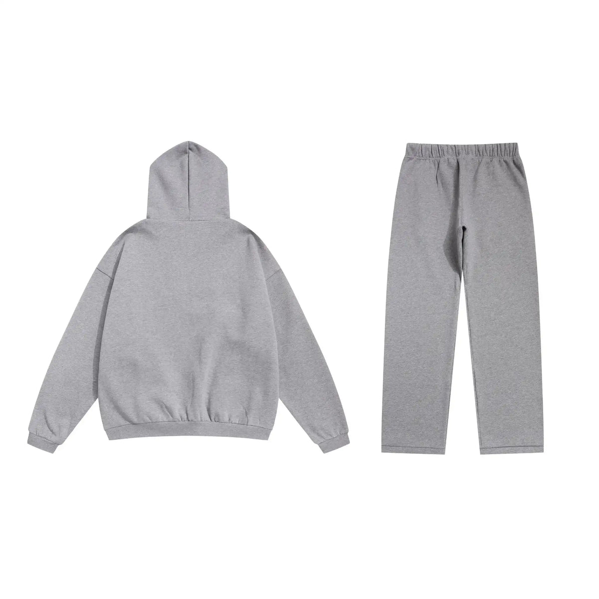 Cloudy Gray Essentials Tracksuit Pullover