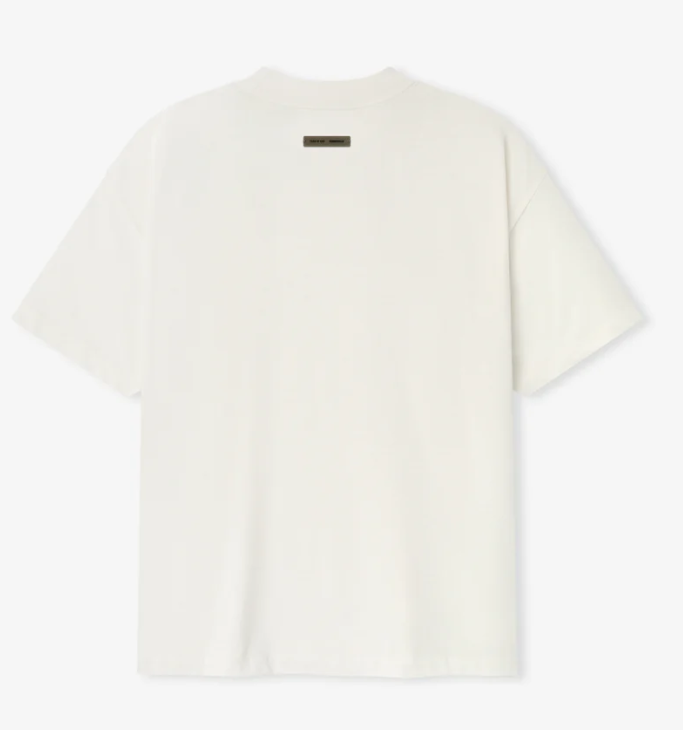 Essentials T-Shirt Ivory White — Fear of God SS26 Oversized Tee