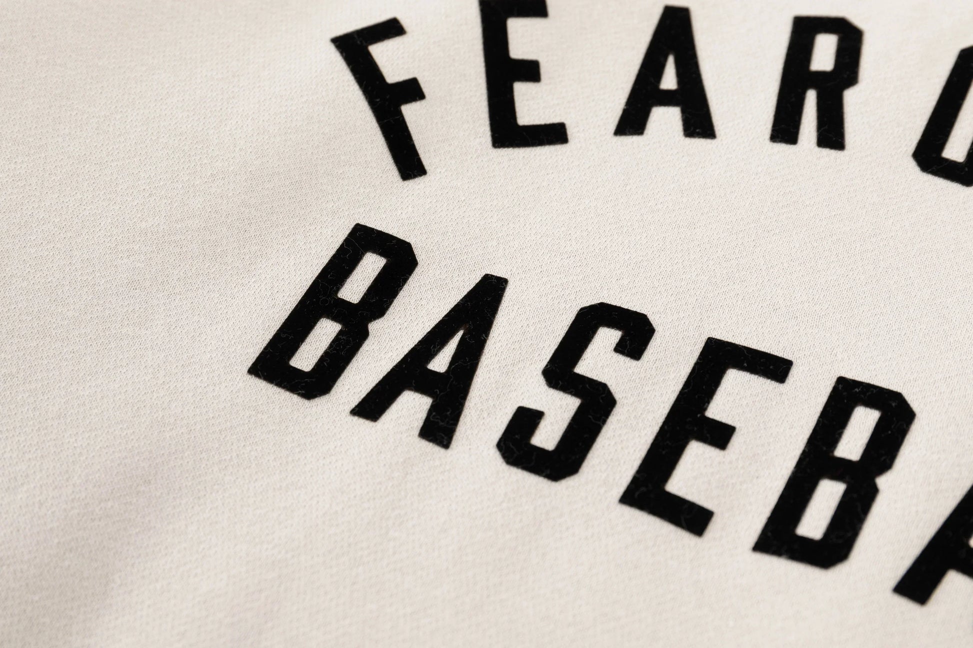 essentials eggshell hoodie ribbed cuffs and hem detail