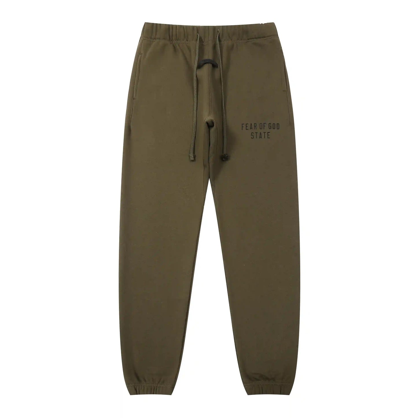 Essentials Woodland Hoodie Set back view – Fear of God set