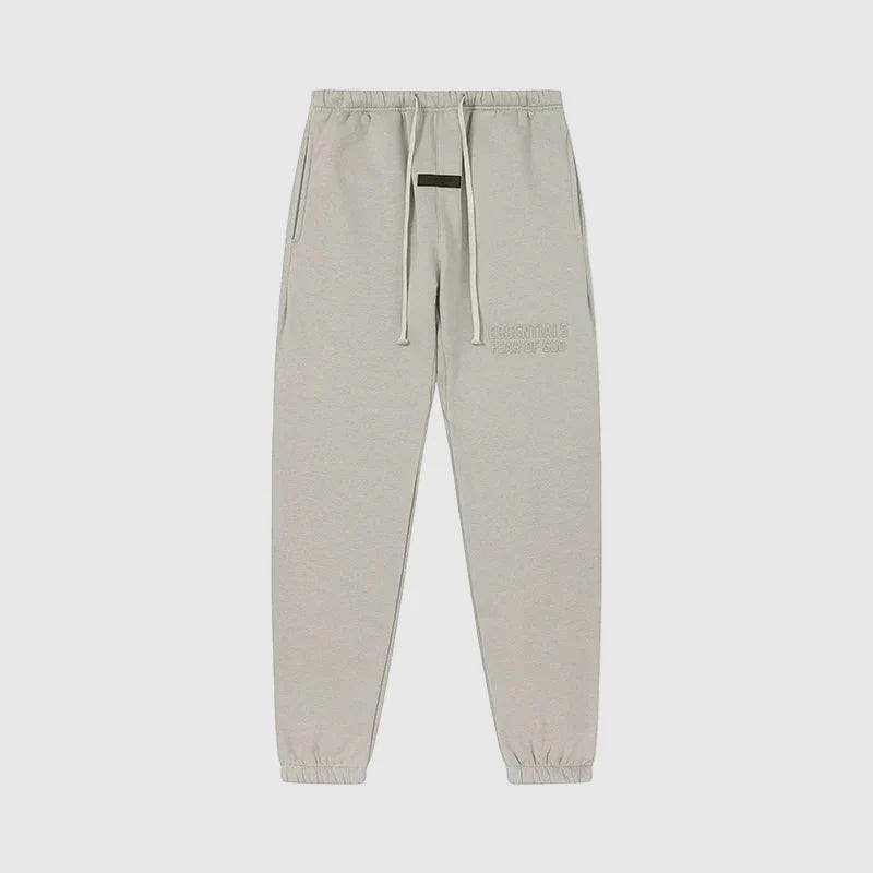 Essentials Clothing Dark Heather Oatmeal Pant